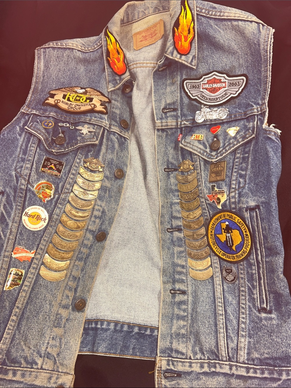 Levi's Light Blue Denim Jacket with Classic Leather Label